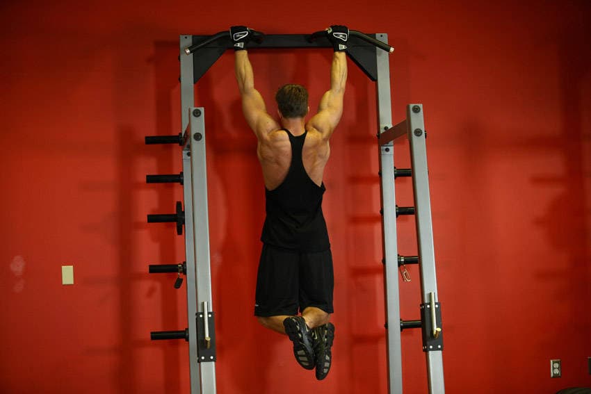 Pull-ups, position 1