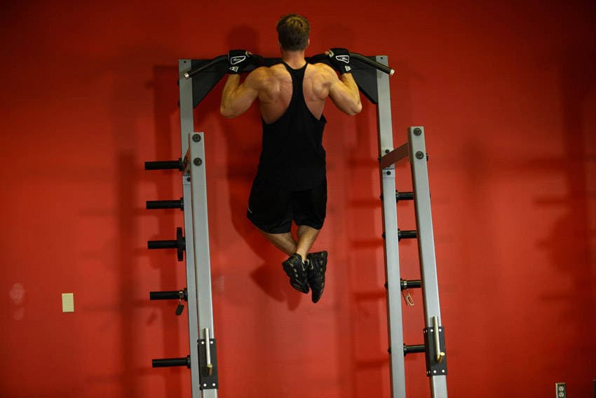 Pull-ups, position 2